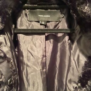 Vero Moda button up teddy coat